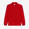 Long-Sleeve Crest   Piqué Polo