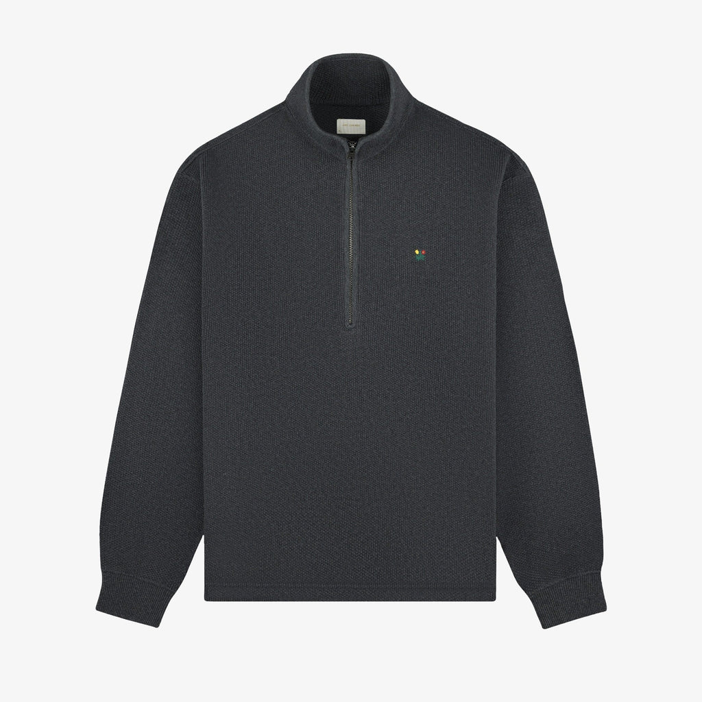 Crest Piqué Half-Zip Pullover
