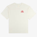 Pointelle Stacked Logo Tee