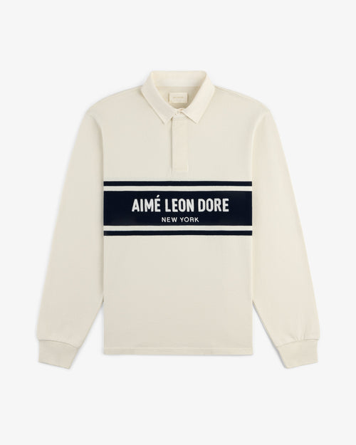 Chest Stripe Logo Rugby