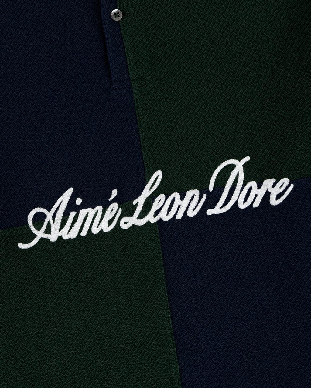 Color Blocked Pique Polo