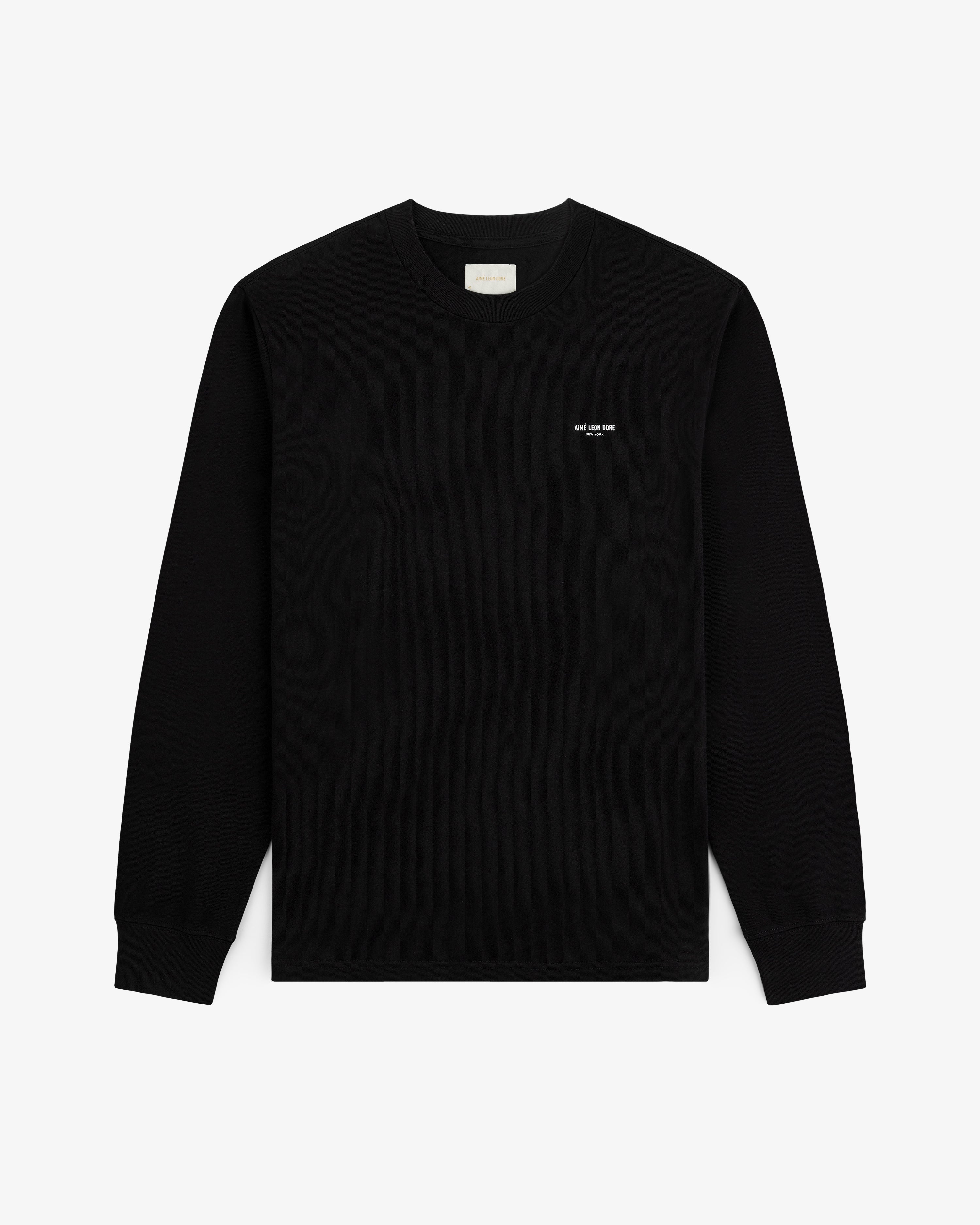 Long-Sleeve Micro Logo Tee