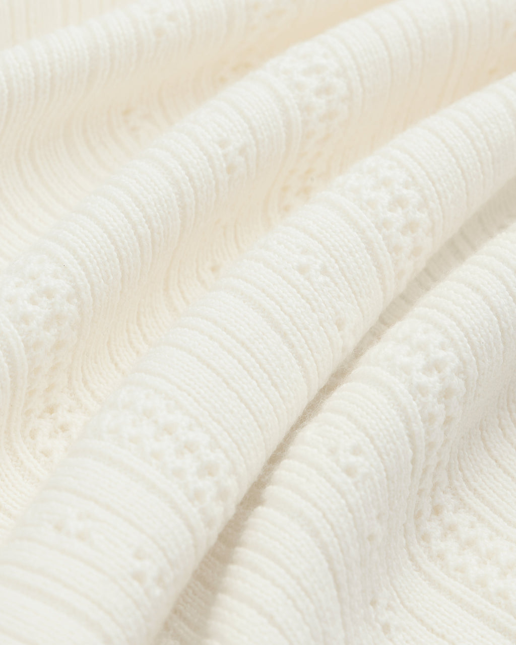 Merino Wool Eyelet Tee