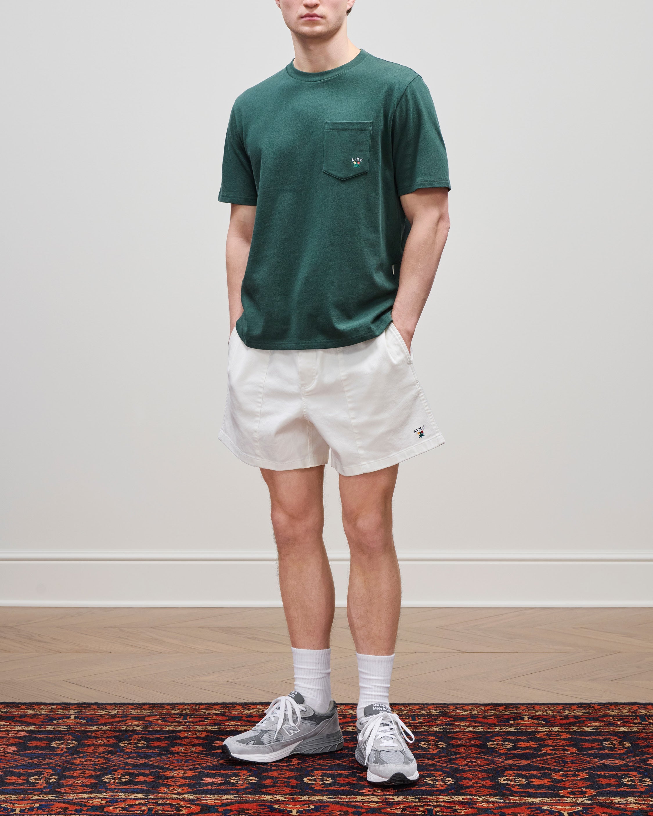 Crest   Pocket   Tee